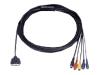 Sony SICHS40 - S-Video / composite / component cable - 32 pin PJ Multi - 4 PIN mini-DIN, RCA (M) - 5 m