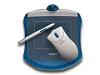 Wacom Graphire Blueberry - Digitizer - 12.7 x 10.1 cm - electromagnetic - wired - USB - white, blueberry - retail