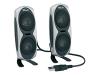 Trust Soundforce 2012 USB - PC multimedia speakers - USB - 1 Watt (Total)