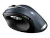 Logitech MX 1000 Laser Cordless Mouse - Mouse - laser - 8 button(s) - wireless - RF - USB / PS/2 wireless receiver