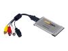 TerraTec Grabster AV 400 mobile - Video input adapter - CardBus - NTSC, PAL