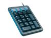 Cherry Slim Line G84-4700 - Keypad - PS/2 - 21 keys - black - US