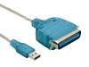 Asante FriendlyNET USB-Para36 - Transceiver - USB, parallel - 25 pin D-Sub (DB-25) - 4 PIN USB Type A - external