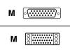 Nortel - Network cable - M/34 (V.35) (M) - DB-26 (M) - 3 m