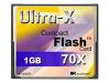 TwinMOS Ultra-X - Flash memory card - 1 GB - 70x - CompactFlash Card