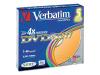 Verbatim
43297
DVD+RW/4.7GB 4x ADVSERL Slim Color 5pk