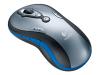 Logitech MediaPlay Cordless Mouse - Mouse - optical - 11 button(s) - wireless - USB / PS/2 wireless receiver