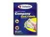 Verbatim Company Card Labels - Labels - A4 (210 x 297 mm) (pack of 20 )