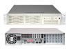 Supermicro SC823 i-550LP - Rack-mountable - 2U - extended ATX - power supply 550 Watt - beige