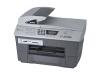 Brother MFC 5840CN - Multifunction ( fax / copier / printer / scanner ) - colour - ink-jet - copying (up to): 17 ppm (mono) / 11 ppm (colour) - printing (up to): 20 ppm (mono) / 15 ppm (colour) - 350 sheets - 33.6 Kbps - USB, 10/100 Base-TX