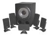 Cyber Acoustics CA 5150E - PC multimedia home theatre speaker system - 100 Watt (Total)