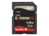 SanDisk Extreme III - Flash memory card - 1 GB - SD Memory Card