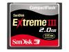 SanDisk Extreme III - Flash memory card - 2 GB - CompactFlash Card