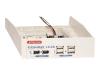 Sitecom FW 006 Combo Hub - Hub - 4 ports - Hi-Speed USB + 2xIEEE 1394 Firewire - internal