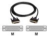 Fellowes - Parallel cable - DB-25 (M) - DB-25 (M) - 3 m - black