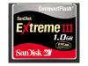 SanDisk Extreme III - Flash memory card - 1 GB - CompactFlash Card