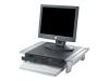 Fellowes Monitor Riser - Monitor stand - black, silver