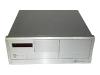 SilverStone LASCALA LC03V - Desktop - ATX - no power supply - silver