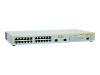 Allied Telesis AT 9424T/GB - Switch - 22 ports - EN, Fast EN, Gigabit EN - 10Base-T, 100Base-TX, 1000Base-T + 2x10/100/1000Base-T + 2 x GBIC (empty) - 1U