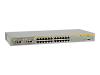 Allied Telesis AT 8524M - Switch - 24 ports - EN, Fast EN - 10Base-T, 100Base-TX - 1U   - stackable