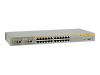 Allied Telesis AT 8524POE - Switch - 24 ports - EN, Fast EN - 10Base-T, 100Base-TX - 1U - PoE   - stackable