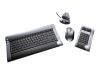Logitech diNovo Media Desktop 2.0 - Keyboard, keypad - wireless - Bluetooth - mouse - USB / PS/2 wireless receiver - Belgium