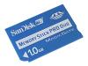 SanDisk - Flash memory card - 1 GB - MS PRO DUO