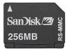 SanDisk - Flash memory card - 256 MB - RS-MMC