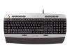 Cherry CyMotion Master Linux - Keyboard - PS/2, USB - 104 keys - black, silver - English - US