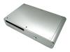 SilverStone LASCALA LC08 - Desktop slimline - VIA Nano-ITX - power adapter 60 Watt - silver