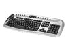 Creative Multimedia Keyboard - Keyboard - PS/2 - black, silver