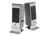 Logitech S-100 - PC multimedia speakers - sea grey