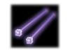 Akasa AK 188-UV - System cabinet lighting (cold cathode fluorescent lamp) - ultra violet - 30.5 cm (pack of 2 )