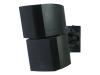 B-TECH BT 33 - Mounting kit ( wall mount ) for speaker(s) - glass-filled nylon - black - wall-mountable