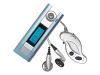 Q-Tec MP3 Player FM Radio - Digital player / radio - flash 256 MB - WMA, MP3