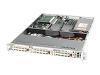 Supermicro SC812i-420 - Rack-mountable - 1U - extended ATX - power supply 420 Watt - beige