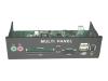 eMagic CR 6300 Multi Panel Card Reader - Card reader ( CF I, CF II, Memory Stick, MS PRO, Microdrive, MMC, SD, SM, xD ) - Hi-Speed USB