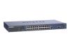 NETGEAR ProSafe FS726T Smart Switch - Switch - 24 ports - EN, Fast EN - 10Base-T, 100Base-TX + 1x10/100/1000Base-T/SFP (mini-GBIC)(uplink), 1x10/100/1000Base-T(uplink) - 1U