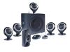 Hercules XPS 5.101 Black Wireless - PC multimedia home theatre speaker system - 160 Watt (Total) - black
