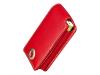 Covertec - Case for digital player - leather - red - iPod mini