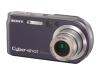Sony Cyber-shot DSC-P200/B - Digital camera - 7.2 Mpix - optical zoom: 3 x - supported memory: MS, MS PRO - black
