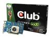 Club 3D GeForce 6600 - Graphics adapter - GF 6600 - PCI Express x16 - 128 MB GDDR3 - Digital Visual Interface (DVI) - TV out