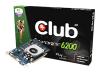 Club 3D GeForce 6200 - Graphics adapter - GF 6200 - PCI Express x16 - 256 MB DDR - Digital Visual Interface (DVI) - TV out
