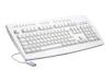 KeyTronic Multimedia - Keyboard - PS/2 - 105 keys - white - Belgium - retail