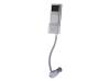 Belkin TuneBase for iPod mini - Digital player connection cradle for car - white, silver