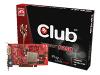 Club 3D Radeon 9250 PCI - Graphics adapter - Radeon 9250 - PCI - 128 MB DDR - Digital Visual Interface (DVI) - TV out