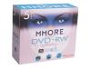 MMore - 5 x DVD+RW - 4.7 GB - jewel case - storage media
