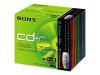 Sony CDQ 80NXSL - 20 x CD-R - 700 MB ( 80min ) 48x - slim jewel case - storage media