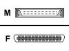 Adaptec - SCSI external adapter - HD-50 (M) - 50 PIN Centronics (F)