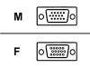 Fellowes - Display extender - HD-15 (F) - HD-15 (M) - 1.8 m
